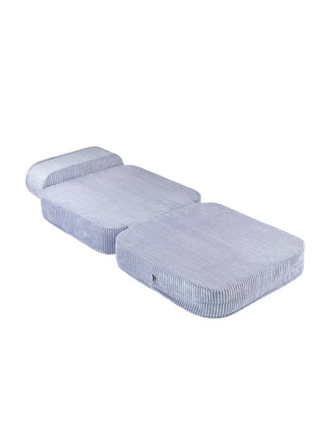 Fauteuil pliant enfant - pouf convertible en velours côtelé Blueberry blue+Brown sugar+Marshmallow+Peppermint green+Pink mousse+Toffee 3 - vertbaudet enfant 