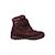 Bottines cuir, synthétique Bordeaux 1 - vertbaudet enfant 