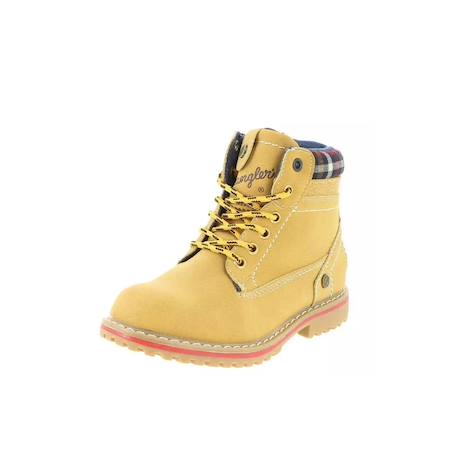 Bottines à lacets enfant Tan 2 - vertbaudet enfant 