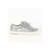 Baskets basses enfant cuir Bisk Argent 1 - vertbaudet enfant 