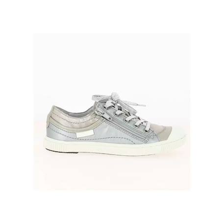 Fille-Baskets basses enfant cuir Bisk