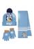 Ensemble écharpe bluey de 3 pièces Light blue 1 - vertbaudet enfant 