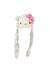 Chapeau à pois appliqués hello kitty Blanc 1 - vertbaudet enfant 