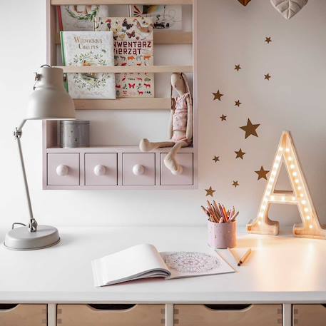 Ensemble de stickers étoiles dorées Pink 1 - vertbaudet enfant 