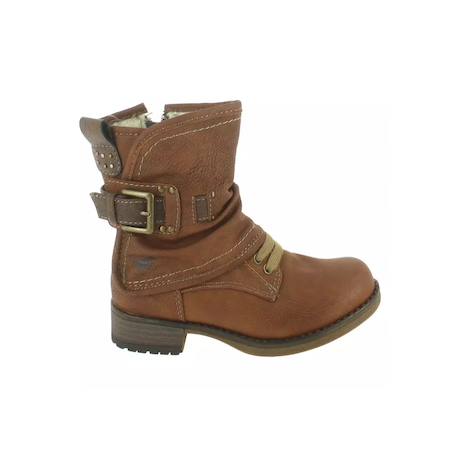 Bottines fille mustang Marron 1 - vertbaudet enfant 