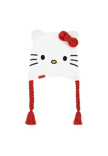 Bonnet laplander hello kitty Rouge 1 - vertbaudet enfant 