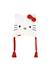 Bonnet laplander hello kitty Rouge 1 - vertbaudet enfant 