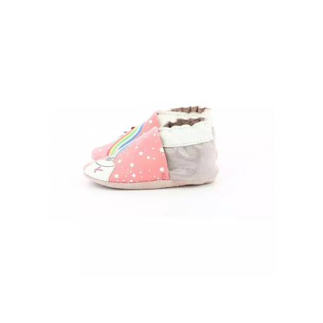 Chaussons fille robeez Rose 3 - vertbaudet enfant 