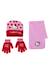 Ensemble écharpe hello kitty de 3 pièces Rouge 1 - vertbaudet enfant 