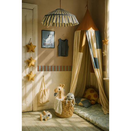 Frise murale nostalgia pastel Beige - Bleu+Beige - Bleu Ciel+Beige - Bleu clair+Beige - Marron+Beige - Rouge+Bleu - Marron+Bleu Ciel - Bleu+Marron - Bleu+Marron - Rose 12 - vertbaudet enfant 