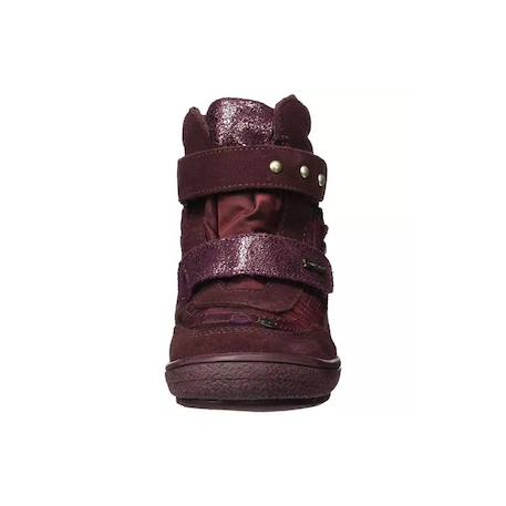 Bottines cuir, synthétique Bordeaux 5 - vertbaudet enfant 