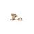 Sandales fille les p'tites bombes Rose metal 1 - vertbaudet enfant 