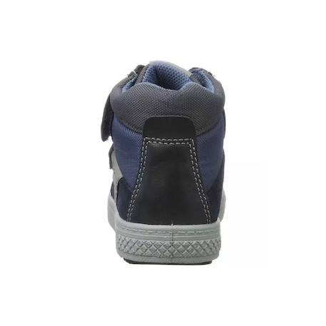 Bottines cuir, synthétique Bleu 4 - vertbaudet enfant 