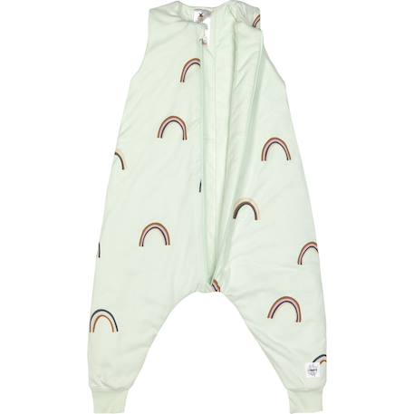 Gigoteuse avec pieds - combinaison pour dormir Mint, rose, marron 2 - vertbaudet enfant 