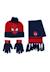 Ensemble écharpe spider-man de 3 pièces Rouge 1 - vertbaudet enfant 