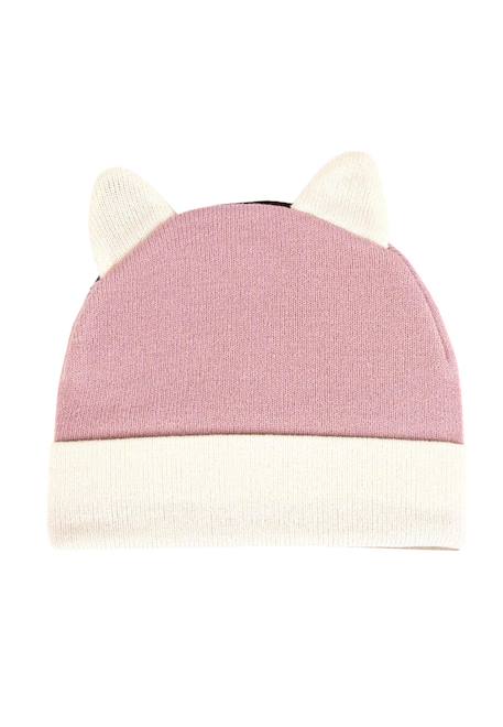 Bonnet gabby's dollhouse avec applications à points Blanc 2 - vertbaudet enfant 