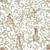 Papier peint - lapins dans les bois fond clair Beige 2 - vertbaudet enfant 