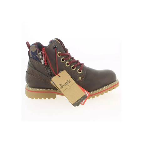 Bottines garçon wrangler Marron 3 - vertbaudet enfant 