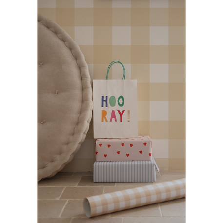 Papier peint carreaux jaunes classique Blue 3 - vertbaudet enfant 