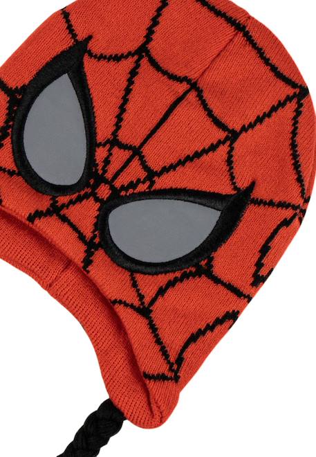 Bonnet laplander spider-man Rouge 3 - vertbaudet enfant 