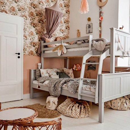 Papier peint sleepy animals Beige 1 - vertbaudet enfant 