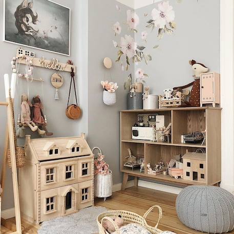 Planche de stickers enfants - magnolias White 3 - vertbaudet enfant 