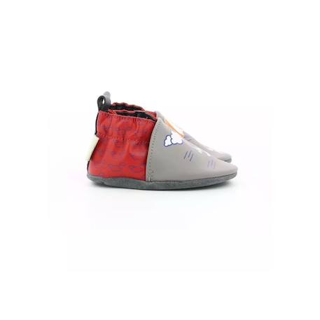 Chaussons garçon robeez Gris 1 - vertbaudet enfant 