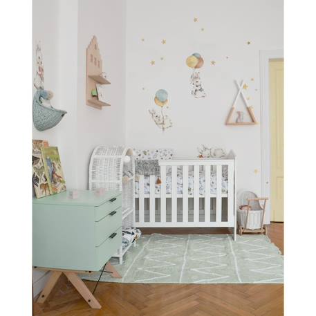 Planche de stickers enfants- petits lapins blanches Brown 3 - vertbaudet enfant 