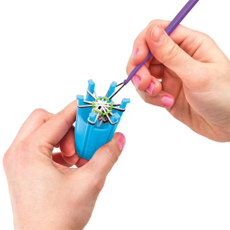 Kit Atelier de bracelets élastiques stitch Multicolore 5 - vertbaudet enfant 