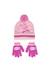 Ensemble 2 pièces peppa pig - bonnet et gants Rose 1 - vertbaudet enfant 