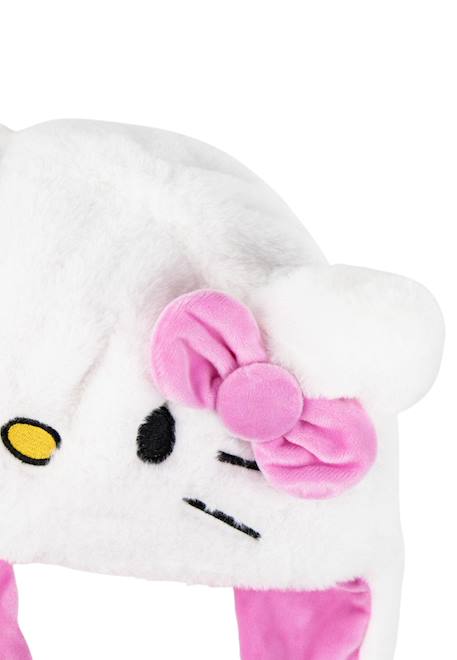 Chapeau à pois appliqués hello kitty Blanc 6 - vertbaudet enfant 