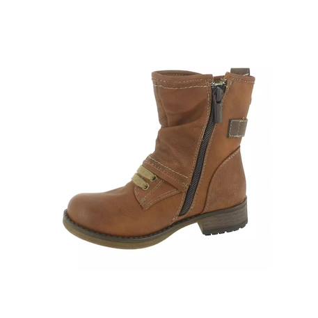 Bottines fille mustang Marron 3 - vertbaudet enfant 
