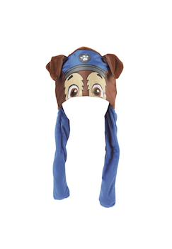 Bonnet à pois paw patrol marron bleu  - vertbaudet enfant