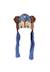 Bonnet à pois paw patrol marron bleu Marron 1 - vertbaudet enfant 