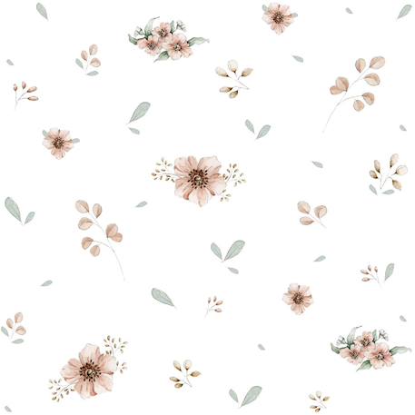 Papier peint enfant mini fleurs Green 2 - vertbaudet enfant 