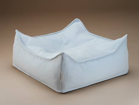 Pouf extérieur enfant carré coussin de sol outdoor Azure+Dune+Herba+Pomegranate+Seashell+Terra 4 - vertbaudet enfant 