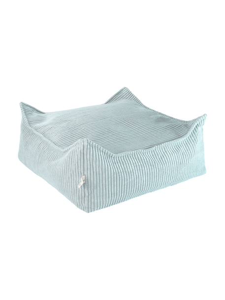 Pouf enfant ottoman carré - coussin de sol déhoussable en velours côtelé Blueberry blue+Brown sugar+Marshmallow+Peppermint green+Pink mousse+Toffee 16 - vertbaudet enfant 