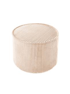 Chambre et rangement-Pouf enfant en velours côtelé
