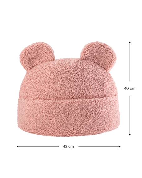Coussin de rangement avec poche enfant - pochette en teddy Biscuit+Cream white+Guava+Matcha 13 - vertbaudet enfant 