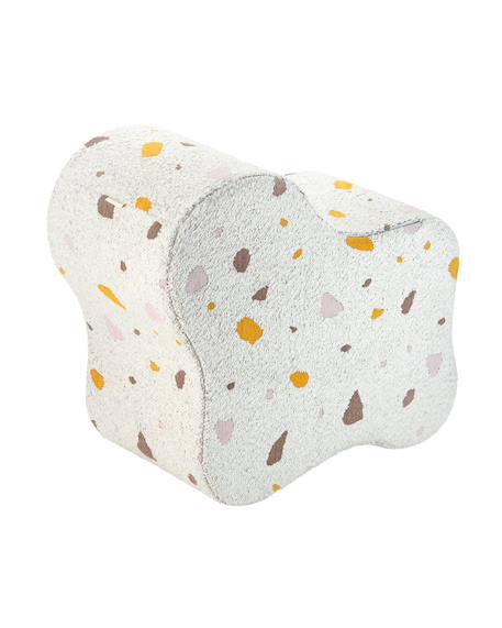 Pouf enfant nuage design terrazzo Terrazzo marble+Terrazzo moss+Terrazzo sand 4 - vertbaudet enfant 