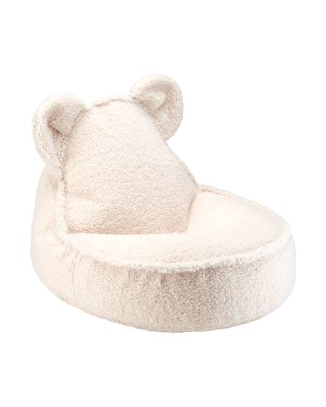 Pouf poire ours chambre enfant - fauteuil comfortable en teddy Biscuit+Cream white+Guava+Maple+Matcha+Warm hazel 7 - vertbaudet enfant 