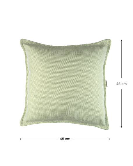 Coussin extérieur square outdoor block cushion Azure+Herba+Terra 9 - vertbaudet enfant 
