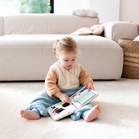 Gigoteuse jambes séparables hiver  - tog 2.5 chaud tout doux Blush+Grizou+Lunar+Marshmallow+Natural+Natural - tricolore+Noisette+Sesame+Stone+Turquoise tricolore+Vintage 57 - vertbaudet enfant 
