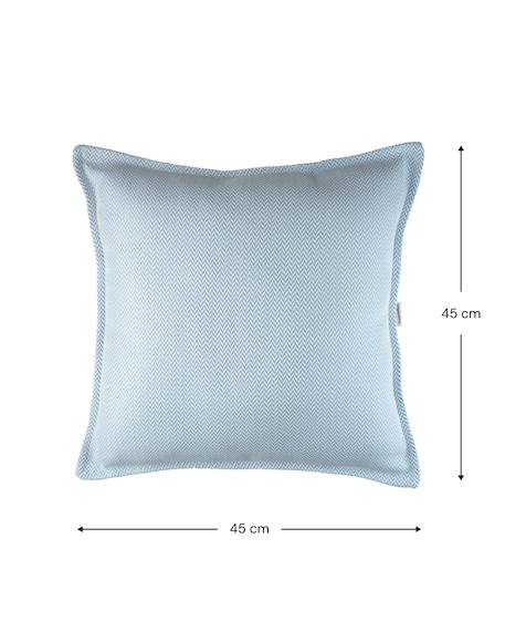 Coussin extérieur square outdoor block cushion Azure+Herba+Terra 4 - vertbaudet enfant 