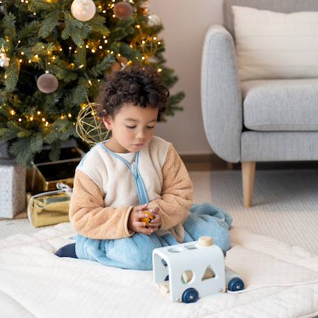 Gigoteuse jambes séparables hiver  - tog 2.5 chaud tout doux Blush+Grizou+Lunar+Marshmallow+Natural+Natural - tricolore+Noisette+Noisette tricolore+Sesame+Stone+Turquoise tricolore+Vintage 65 - vertbaudet enfant 