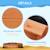 Bac à sable bois octogonal - 4 bancs - bâche de couverture, non tissé de sol inclus - bois sapin pré-huilé Orange 6 - vertbaudet enfant 