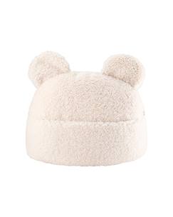 Linge de maison et décoration-Décoration-Matelas de sol, coussin-Coussin de rangement avec poche enfant - pochette en teddy