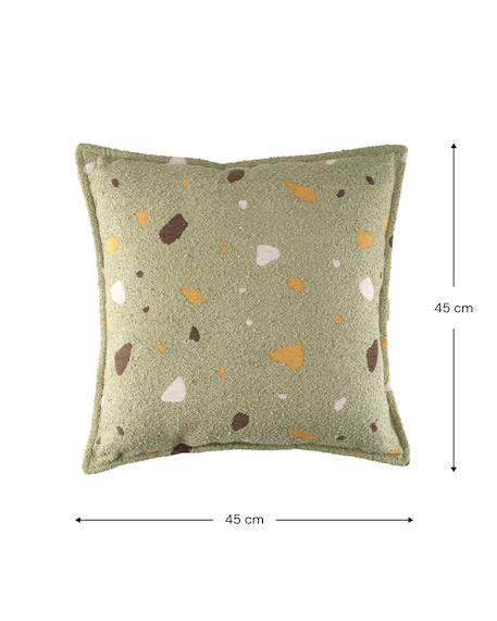 Coussin enfant rectangle design terrazzo Terrazzo marble+Terrazzo moss+Terrazzo sand 5 - vertbaudet enfant 