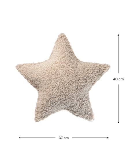 Coussin enfant étoile Biscuit+Cream white+Guava+Matcha 3 - vertbaudet enfant 