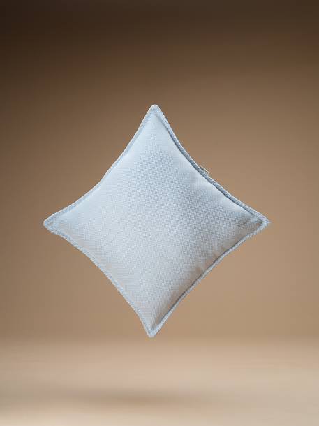 Coussin extérieur square outdoor block cushion Azure+Herba+Terra 3 - vertbaudet enfant 